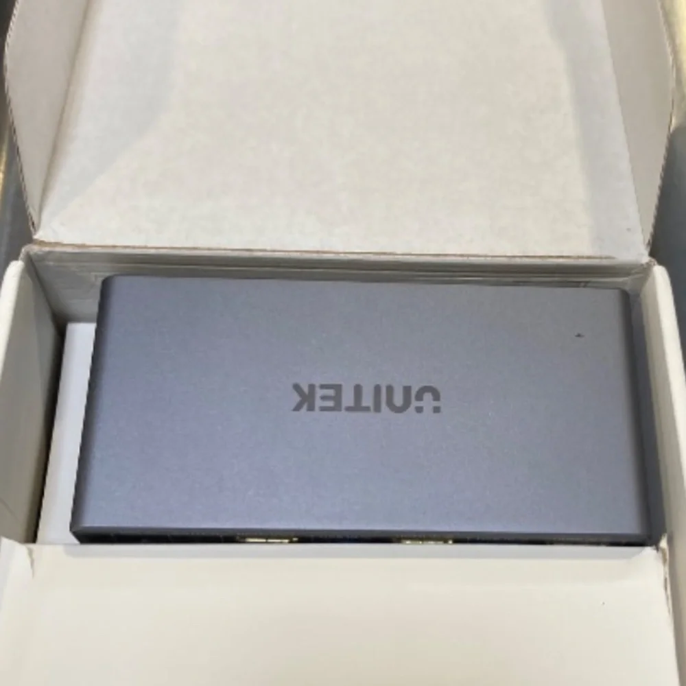 Unitek KVM Switch 2 Monitors 2 Computers 4K@60Hz HDMI+Displayport Dual Monitor
